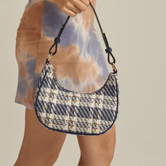 Bolso para axilas con forma de luna