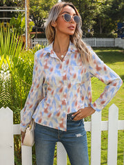 Lapel Bow Tie Shirt