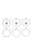 Parche adhesivo en forma de corazón