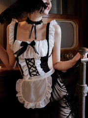 Pijamas de chef y criada con volantes