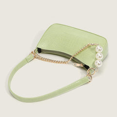 Crocodile Pattern Underarm Bag