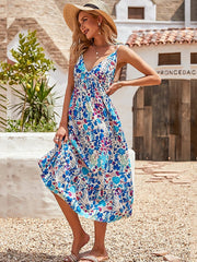 Schlichte lange Kleider mit hoher Taille