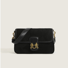 All-match Houndstooth Small Square Bag