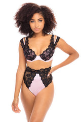 Conjunto de 2 piezas con detalle de ojo de cerradura