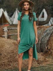 Side Slit Maxi Skirt