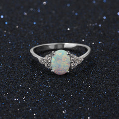 anillo cuadrado de diseño minimalista