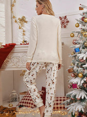 Pijama con estampado de cervatillo