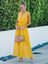 Vestido con cuello en V