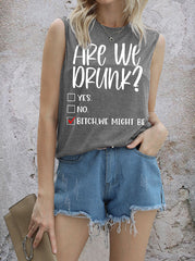 Camiseta ¿Estamos borrachos?