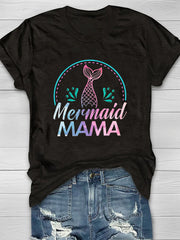Camiseta de sirena MAMA