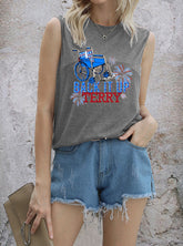 CAMISETA SIN MANGAS BACK IT UP TERRY