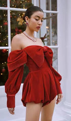 Velvet Bloomers JumpSuit