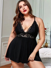 Ropa interior sexy con encaje y costuras sexys