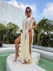 Ausgehöhlter Strand-Überwurfrock