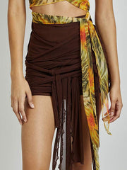 Glamouröse lange Filament-Bodycon-Röcke