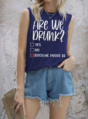 Camiseta ¿Estamos borrachos?