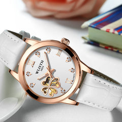 Precioso reloj para niña con correa de piel Reloj para mujer