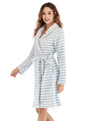 Flannel Striped Pajamas