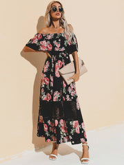 Elegantes Pendlerkleid mit hoher Taille