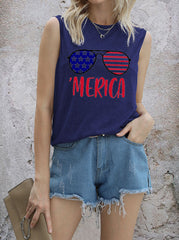 Camiseta sin mangas América