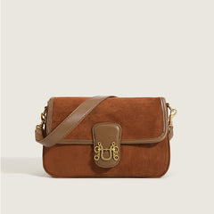 All-match Houndstooth Small Square Bag