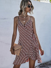 Sling Ruffle Girls Dresses