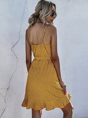 Sling Ruffle Girls Dresses