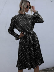 Vestidos con lazo y cinturón de cuerda fina