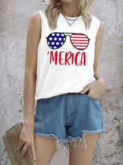 Camiseta sin mangas América