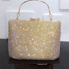 Popular Rhinestone Dinner Hand-Carry Diagonal Shoulder Handbags Bag2200