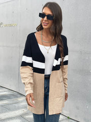 Cardigan Long Sleeve Knitted Sweater