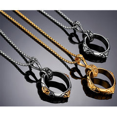 Finger Ring Pendant Chain