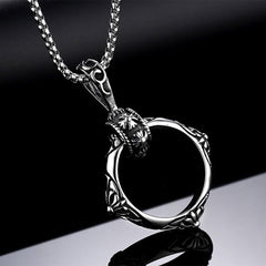 Finger Ring Pendant Chain