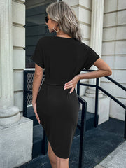 Vestido de manga corta