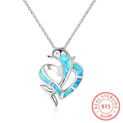 Dolphin 925 silver Necklace