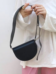 Mini bolso semicircular