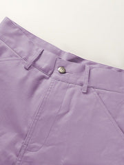 Purple Loose Trousers