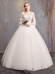 Slim Wedding Dress