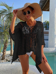 Ausgehöhltes Strand-Überwurf-Oberteil