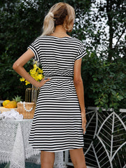 Vestido de verano a rayas