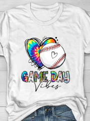 Baseball-Spieltag-Vibes T-Shirt