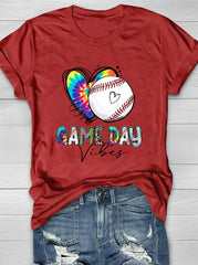 Baseball-Spieltag-Vibes T-Shirt