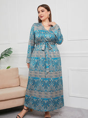 Vintage Print Plus Kleider