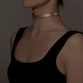 Openwork Diamond Choker