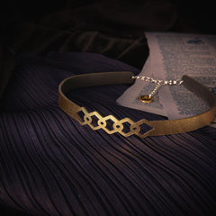 Durchbrochenes Diamant-Halsband