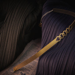 Durchbrochenes Diamant-Halsband