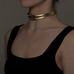 Halsband „Auge des Mondes“