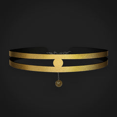 Halsband „Auge des Mondes“