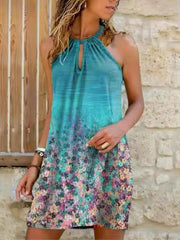 Vestido lencero estampado sexy