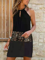 Vestido lencero estampado sexy